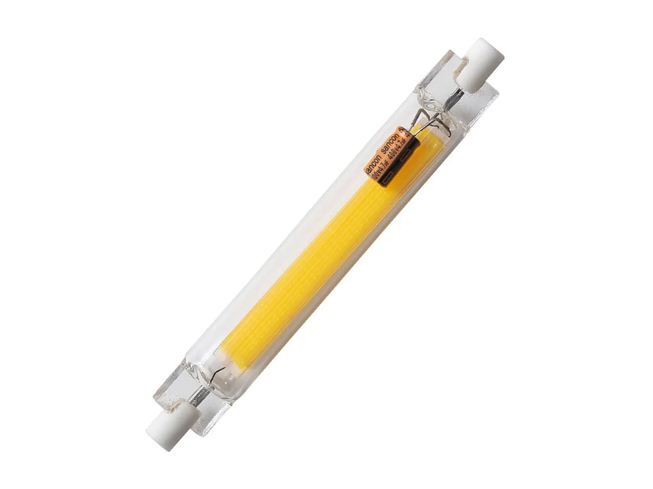 Lampadina LED R7S COB 118mm 8W 800 lm No Flicker 3000K Bianco Caldo