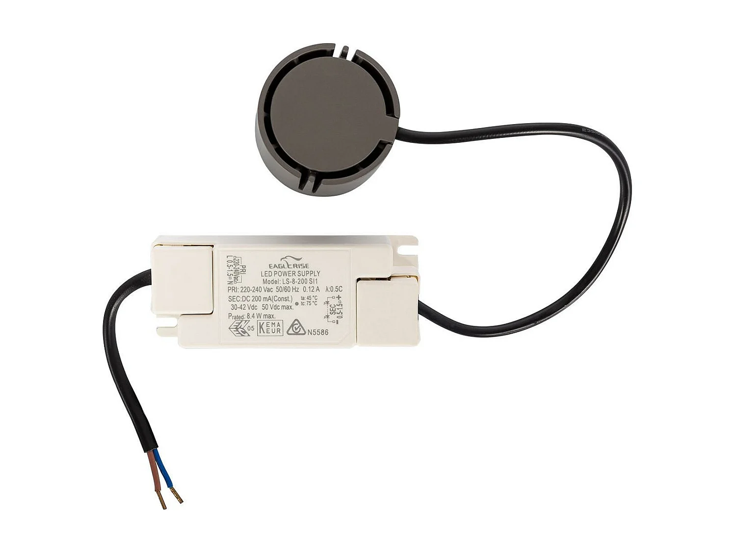 Foco Modular LED 9W Para Aro Downlight Lux 4000K Blanco Neutro