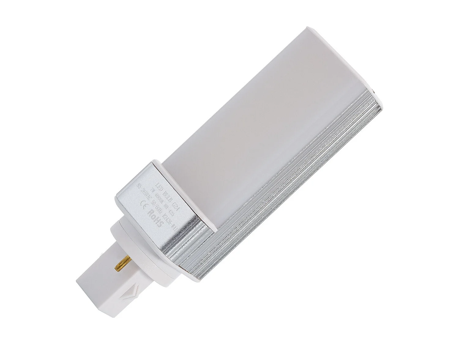 Bombilla LED G24 7W 700 lm Frost 4000K Blanco Neutro