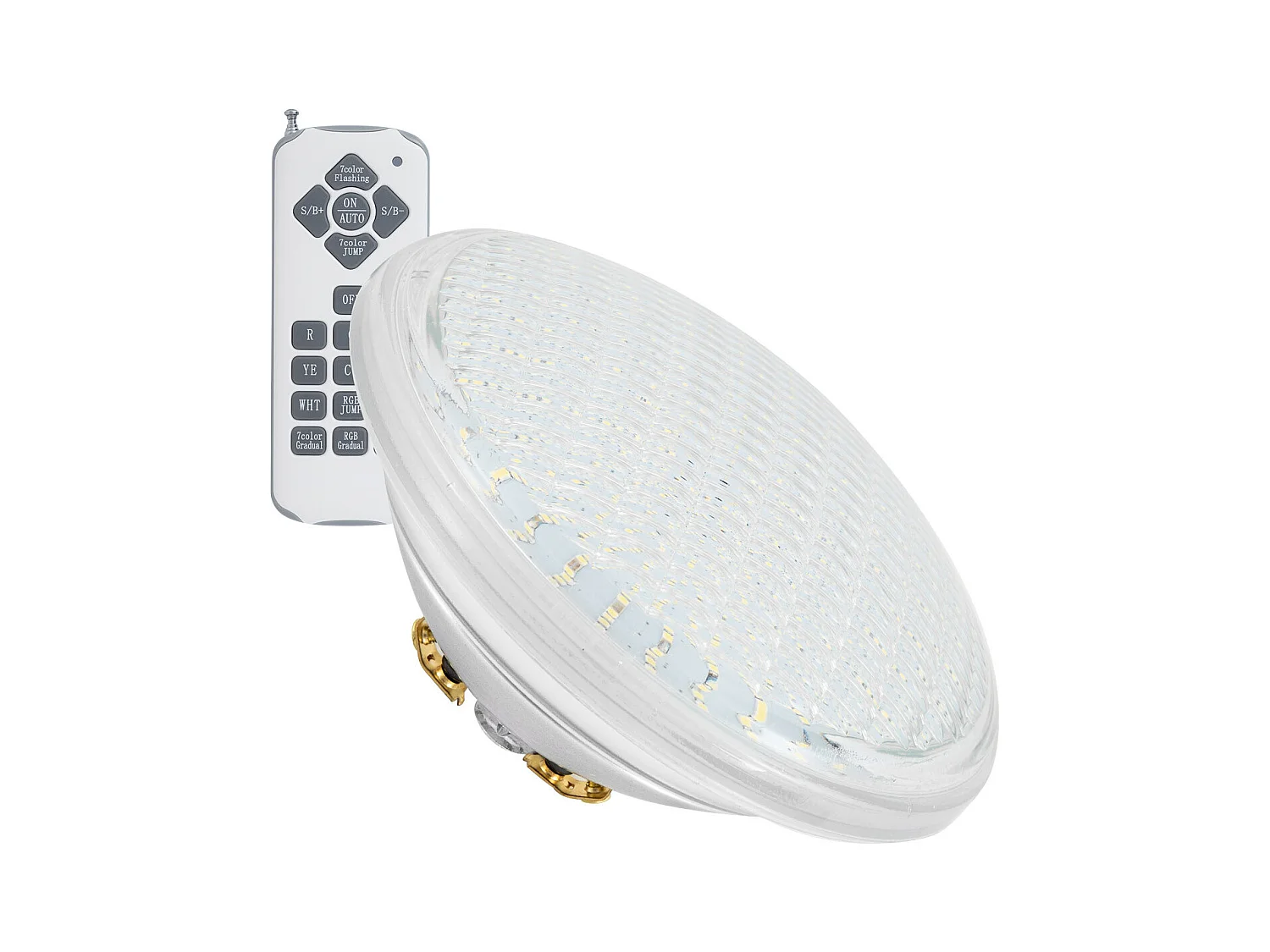 Ampoule LED Piscine Submersible PAR56 RGB 12V AC 35W IP68  RGB