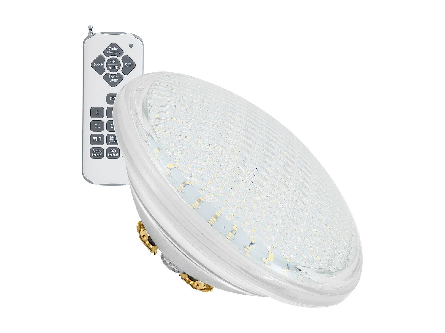 Ampoule LED Piscine Submersible PAR56 RGB 12V AC 35W IP68  RGB