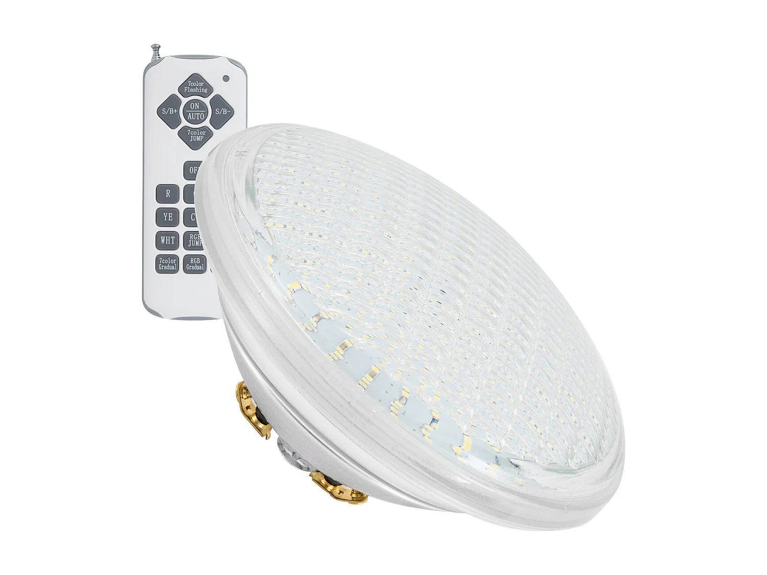 Ampoule LED Piscine Submersible RGB 12V AC 35W IP68 PAR56  RGB
