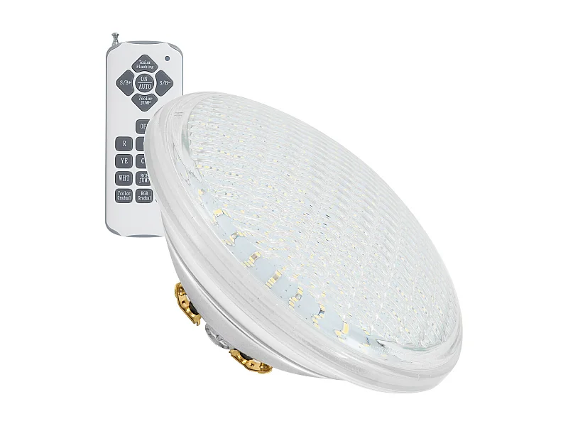 Ampoule LED Piscine Submersible PAR56 RGB 12V AC 35W IP68  RGB