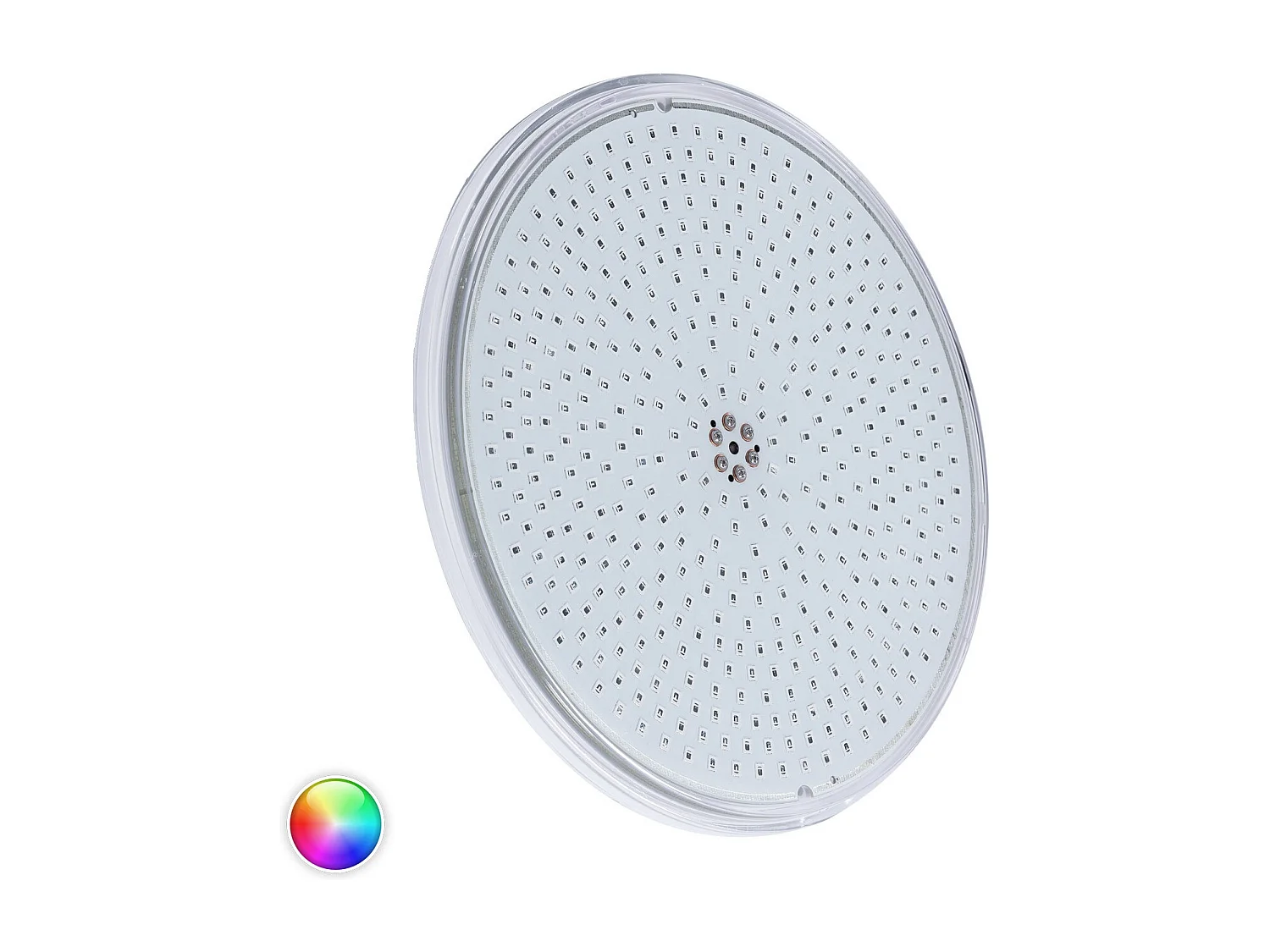 Ampoule LED Piscine Slim Submersible PAR56 RGB 12V AC 35W IP68  Sans télécommande RGB