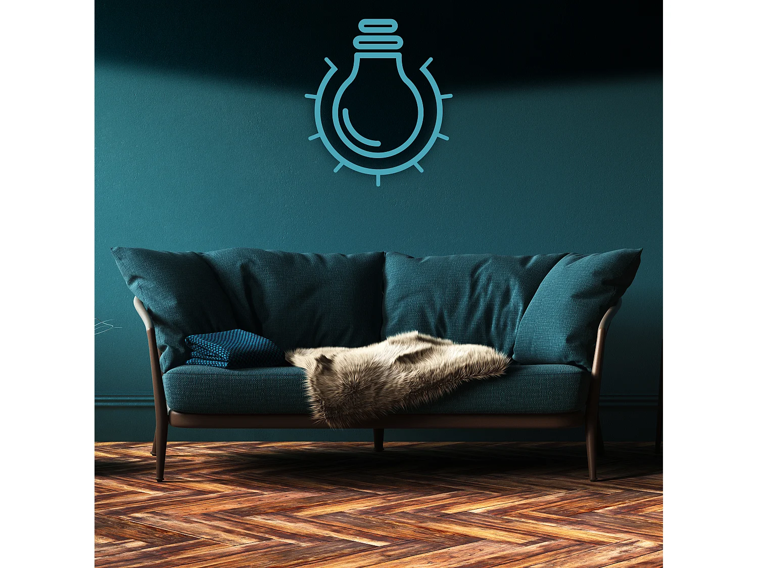 Bombilla LED E27 5W 400 lm C37 No Flicker Blanco Frío 6000K - 6500K