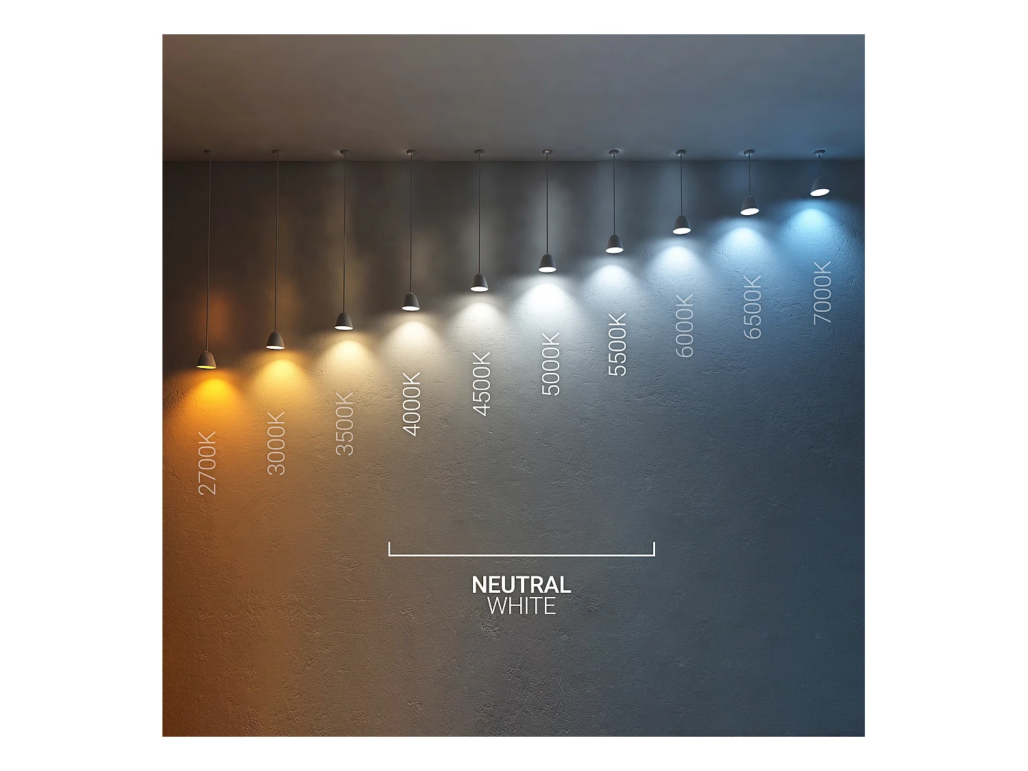 Ampoule LED Dimmable GU10 7W 630 lm S11 60º No Flicker 4000K Blanc neutre