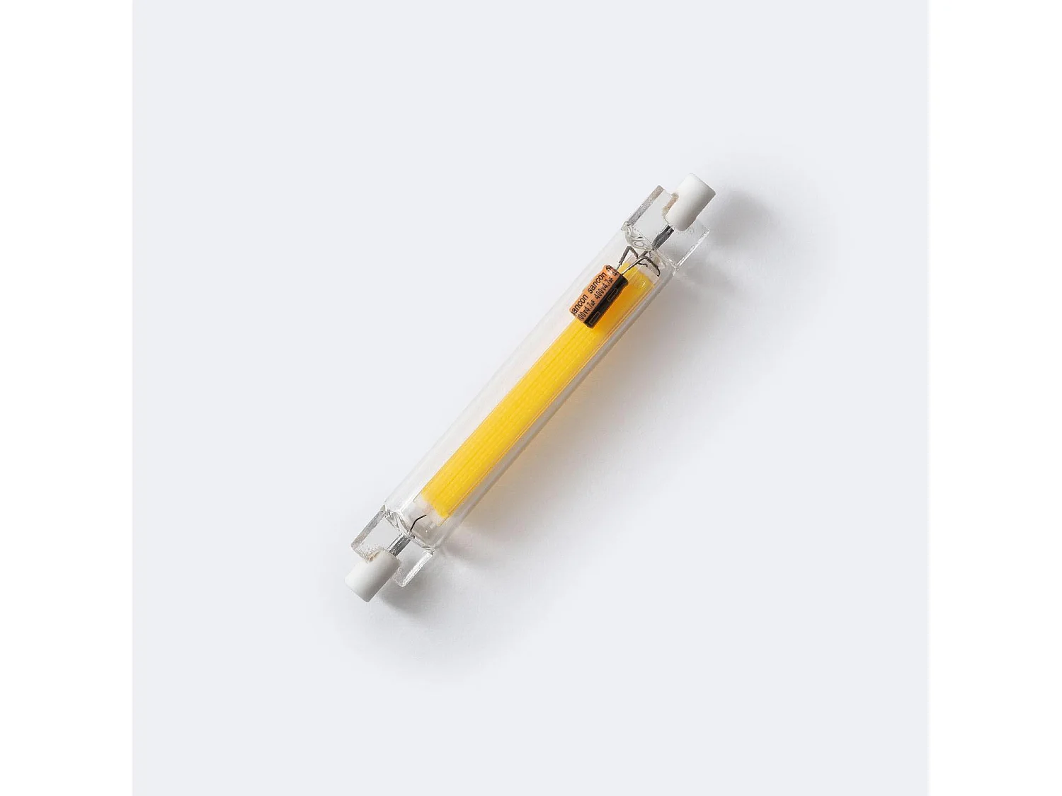 Bombilla LED R7S 8W 800 lm COB 118mm   No Flicker 6000K Blanco Frío