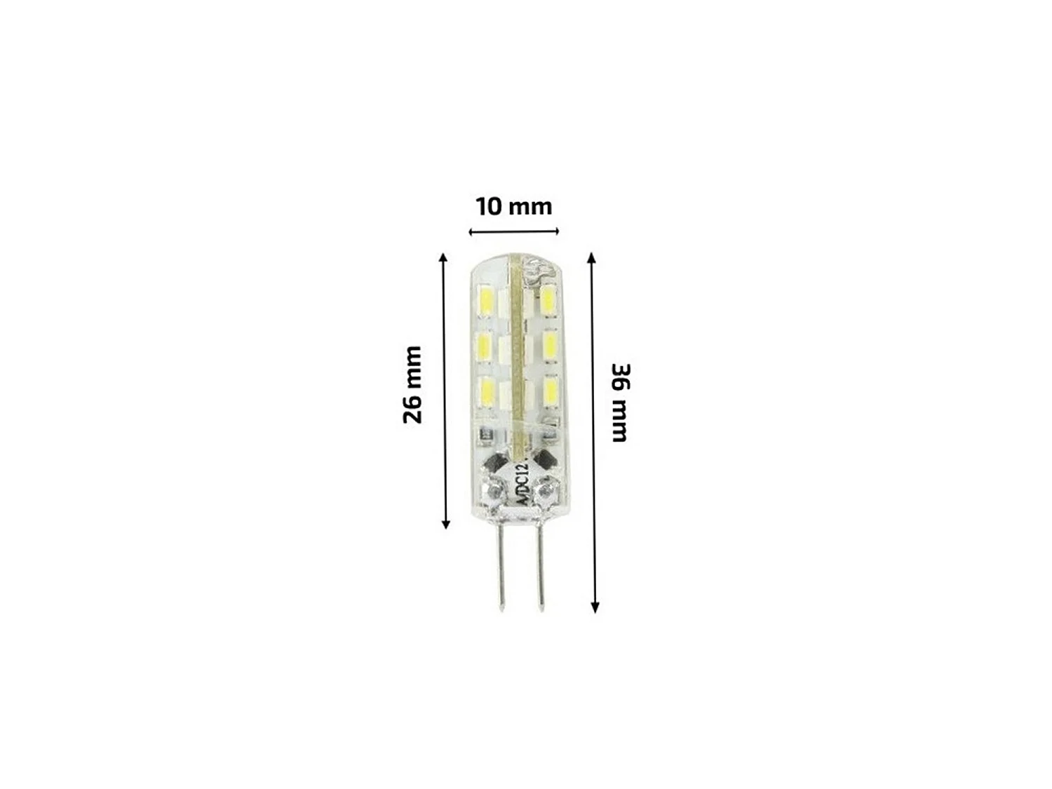 Ampoule LED 12V G4 1.5W 120 lm  No Flicker 4000K Blanc neutre
