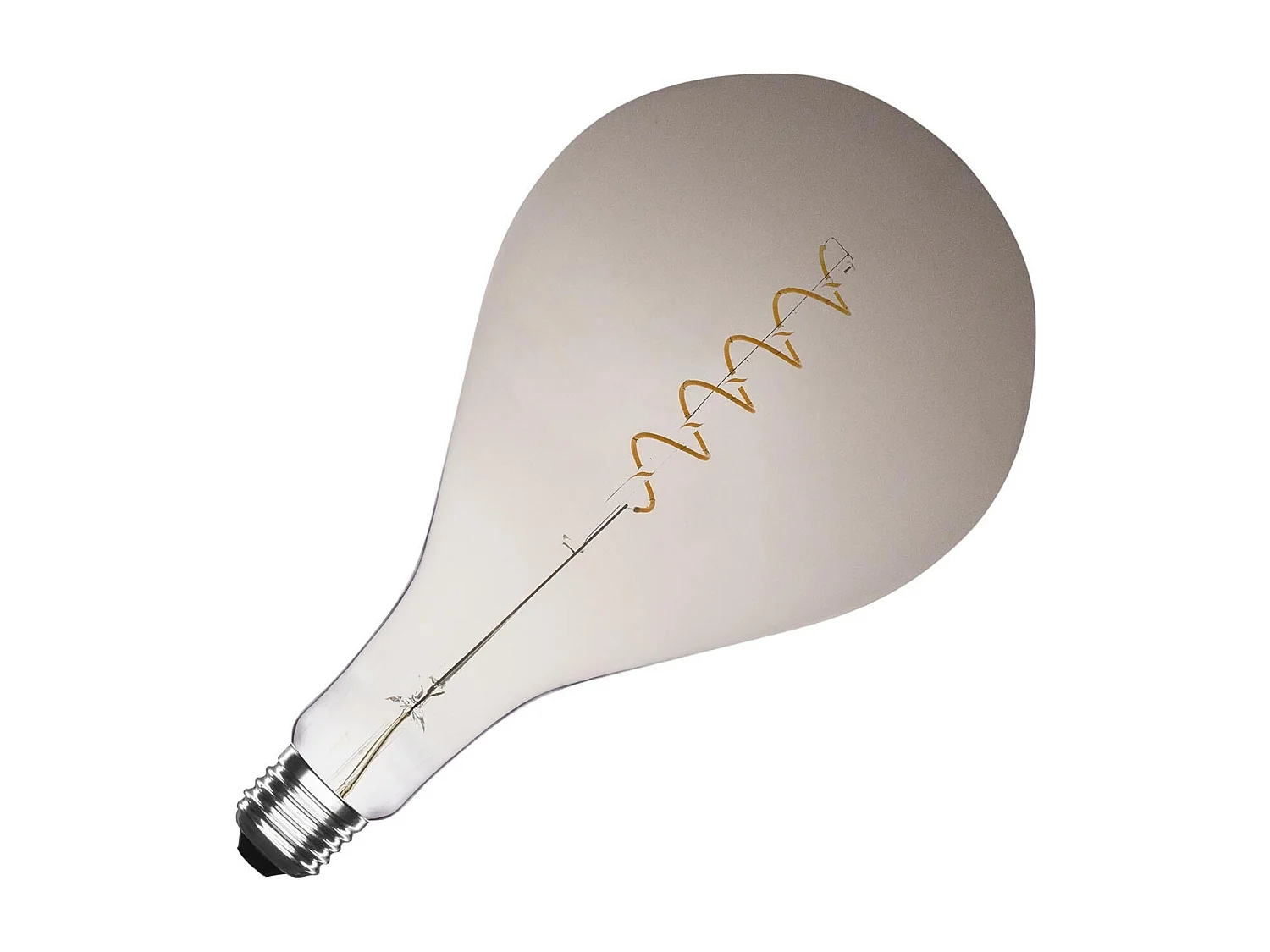 Lampadina Filamento LED E27 PS165 4W Regolabile Spirale Smoke  No Flicker 2500K Super Caldo