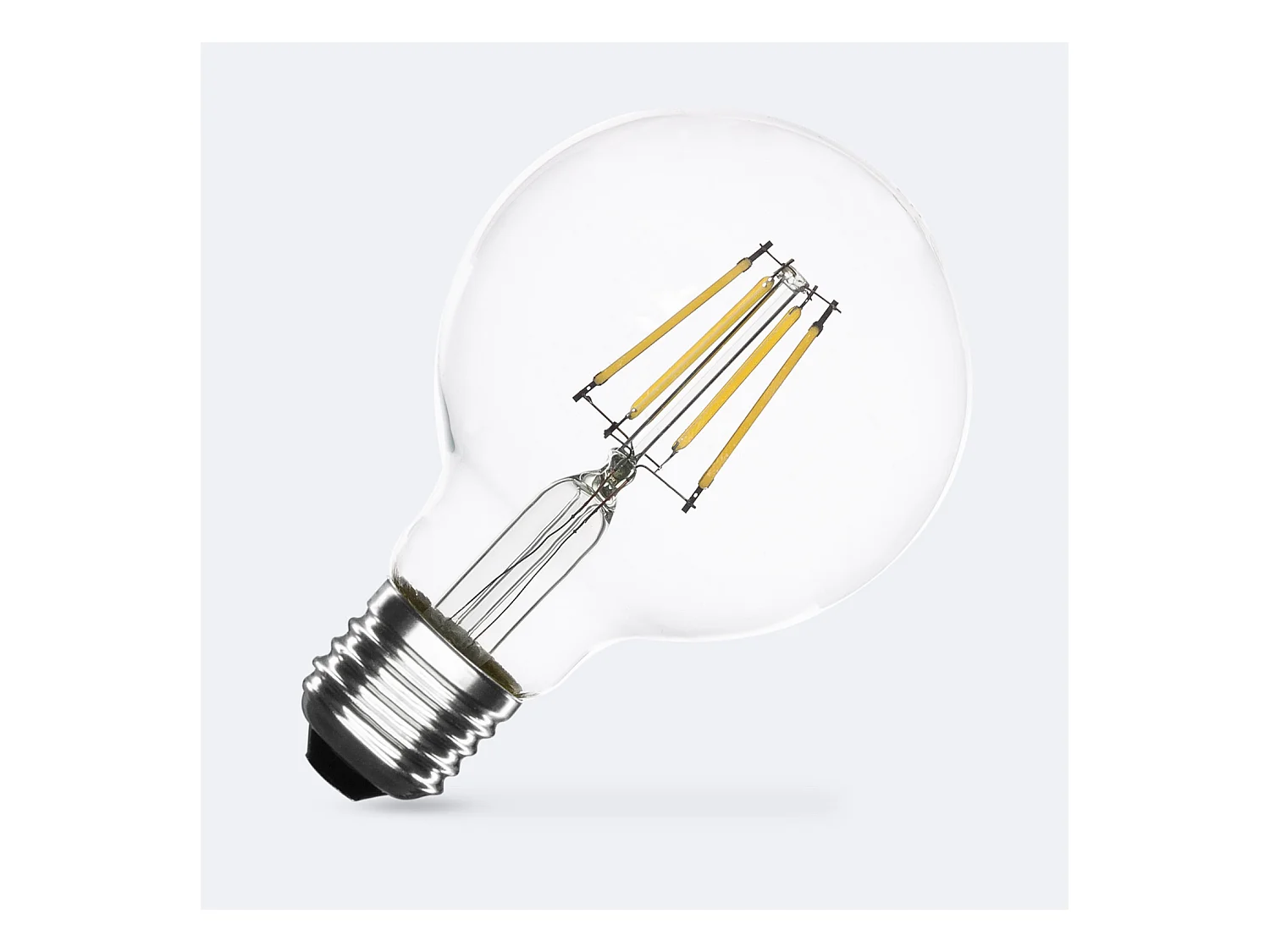 Lampadina Filamento LED E27 6W 720 lm Regolabile G80 No Flicker 2700K Bianco Caldo
