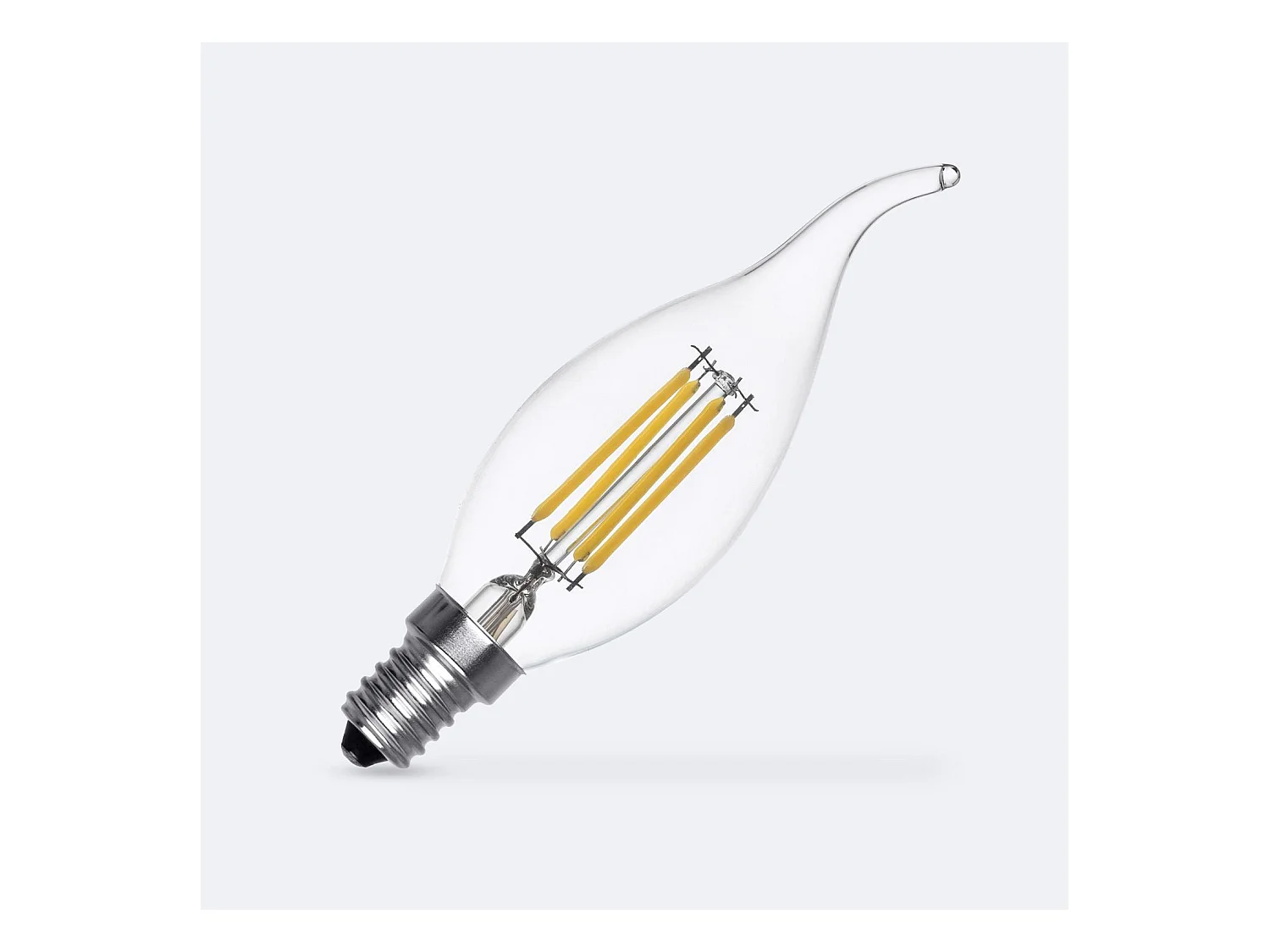 Ampoule LED Filament E14 4W 470 lm Dimmable T35 No Flicker 2700K Blanc chaud