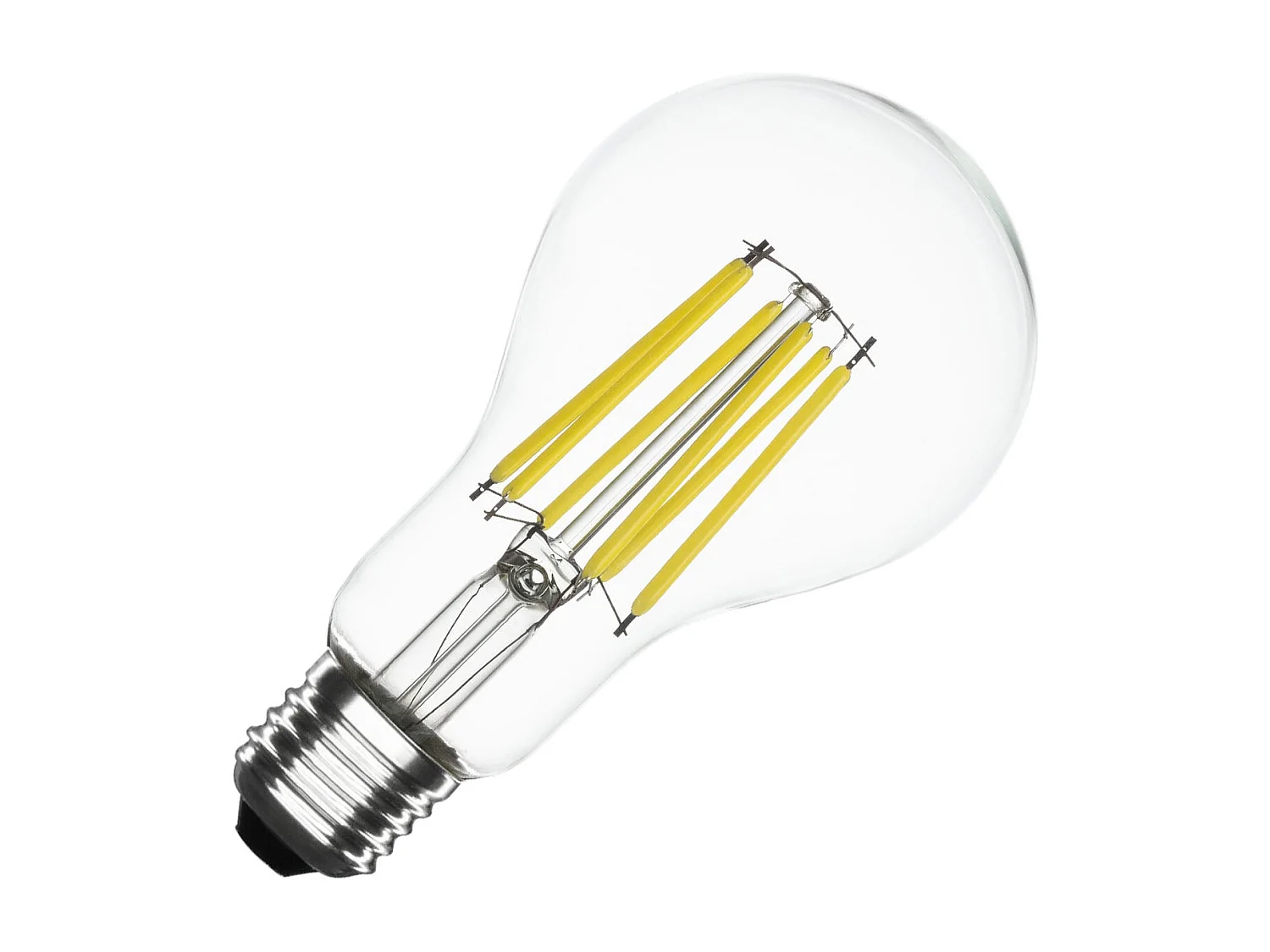 Bombilla Filamento LED E27 7.3W 1535 lm A70 High Efficiency 210 lm/W Clase A No Flicker 4000K Blanco Neutro