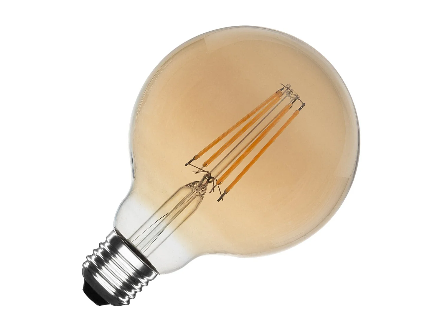 Bombilla Filamento LED E27 8W 750 lm G95 Gold No Flicker 2700K Blanco Cálido