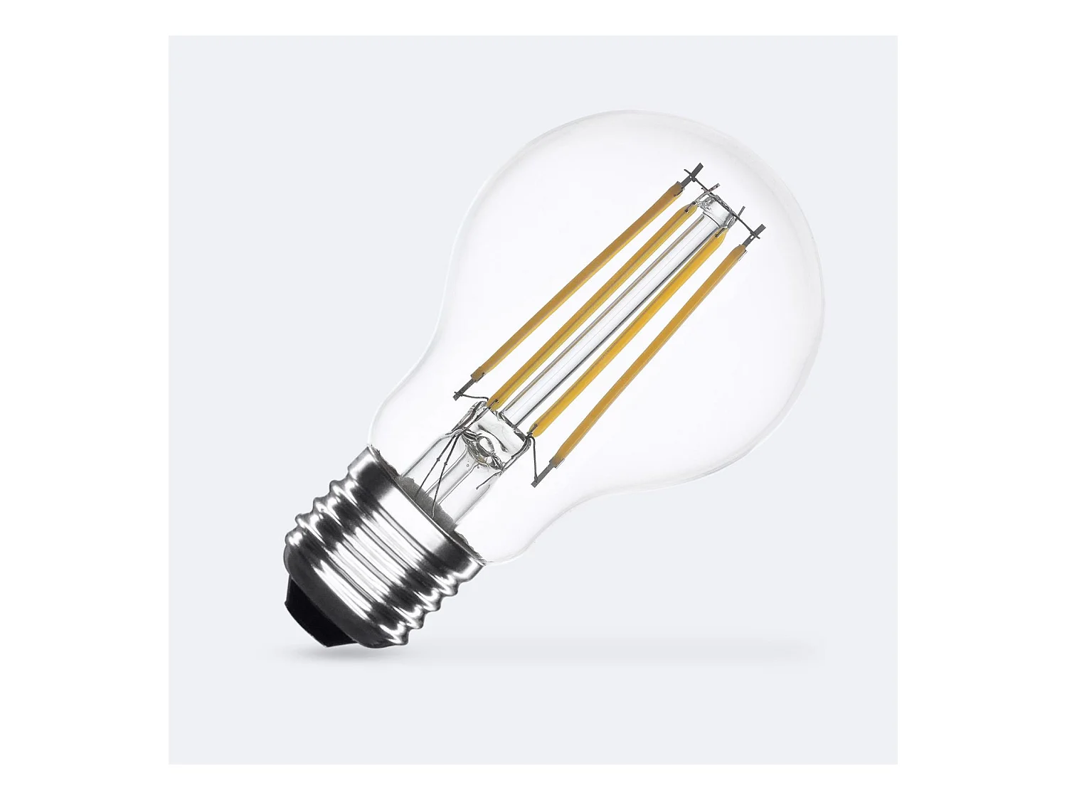 Ampoule LED Filament E27 8W 1055 lm Dimmable A60  No Flicker 4000K Blanc neutre