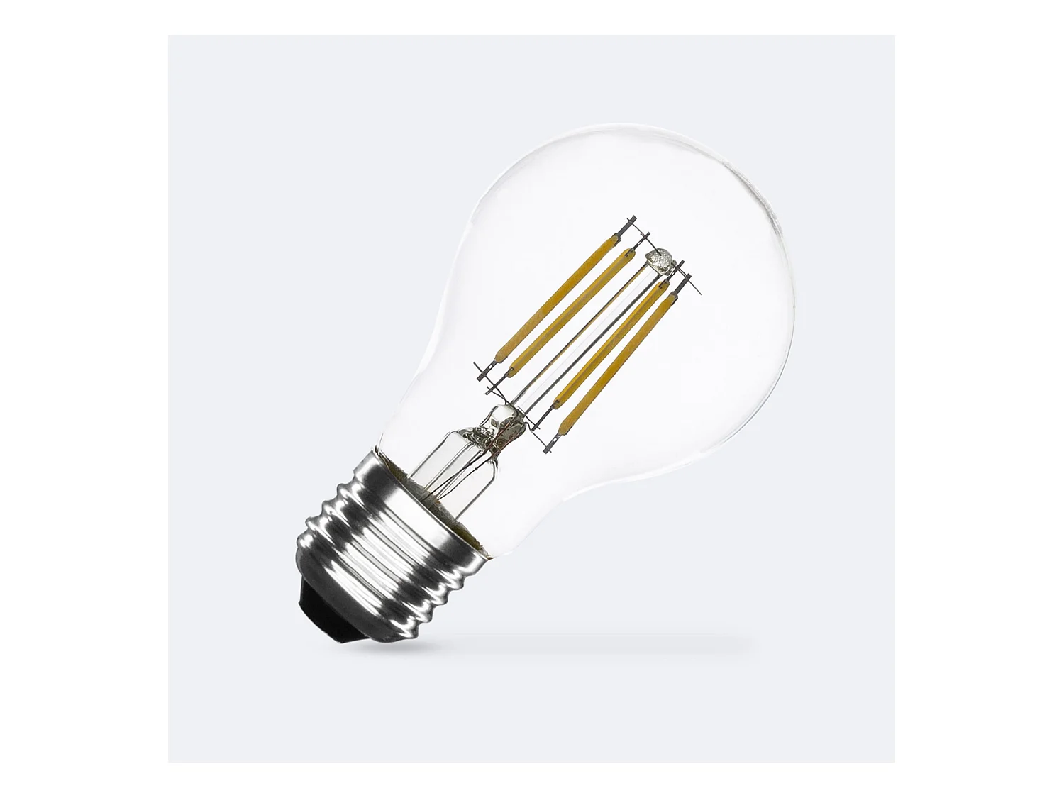 Ampoule LED Filament E27 6W 720 lm Dimmable A60  No Flicker 4000K Blanc neutre