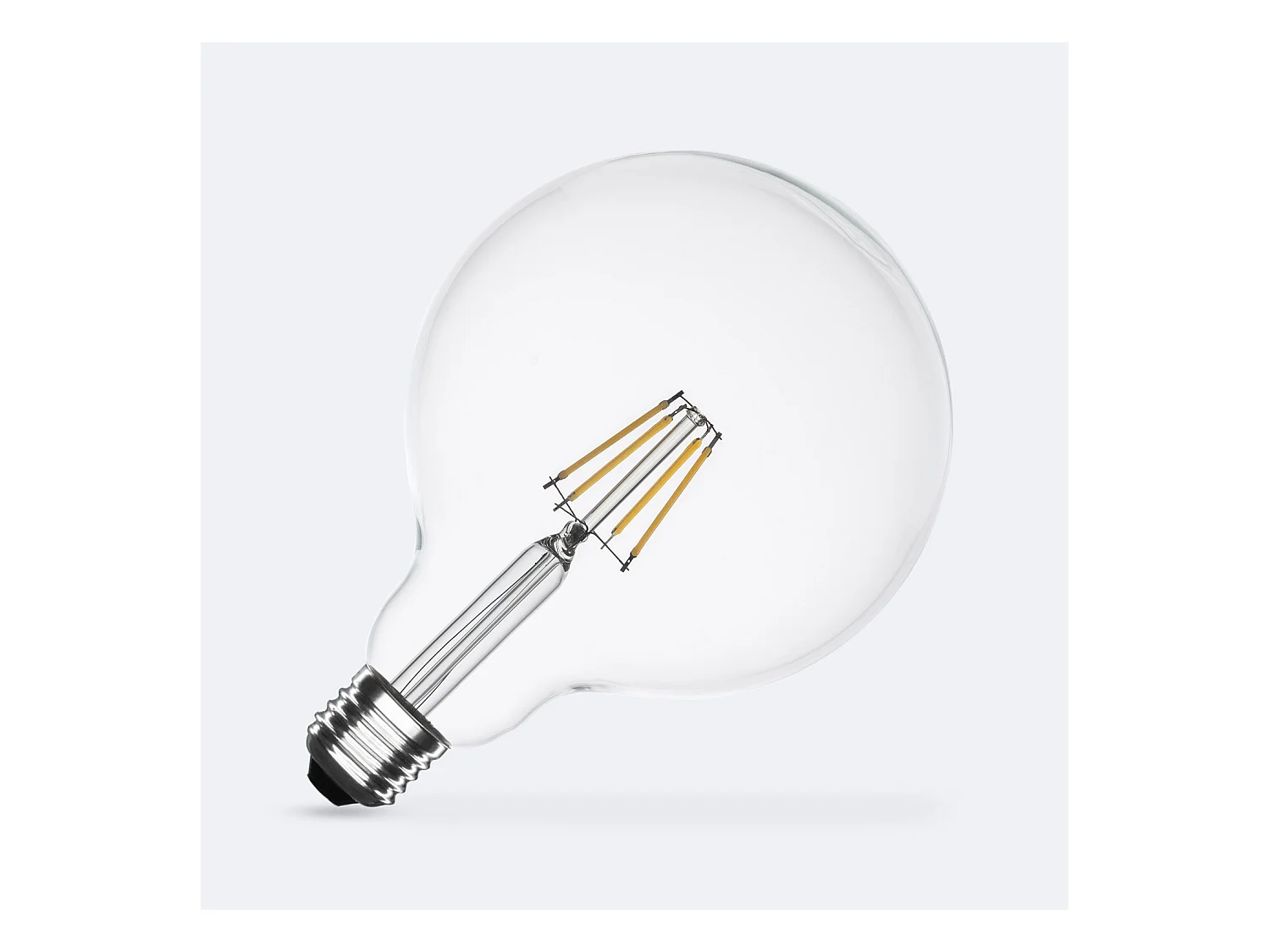 Ampoule LED Filament E27 6W 720 lm G125 No Flicker 2700K Blanc chaud
