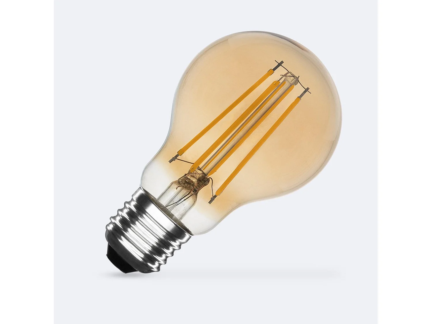 Ampoule LED Filament E27 8W 720 lm A60 Gold No Flicker 2700K Blanc chaud