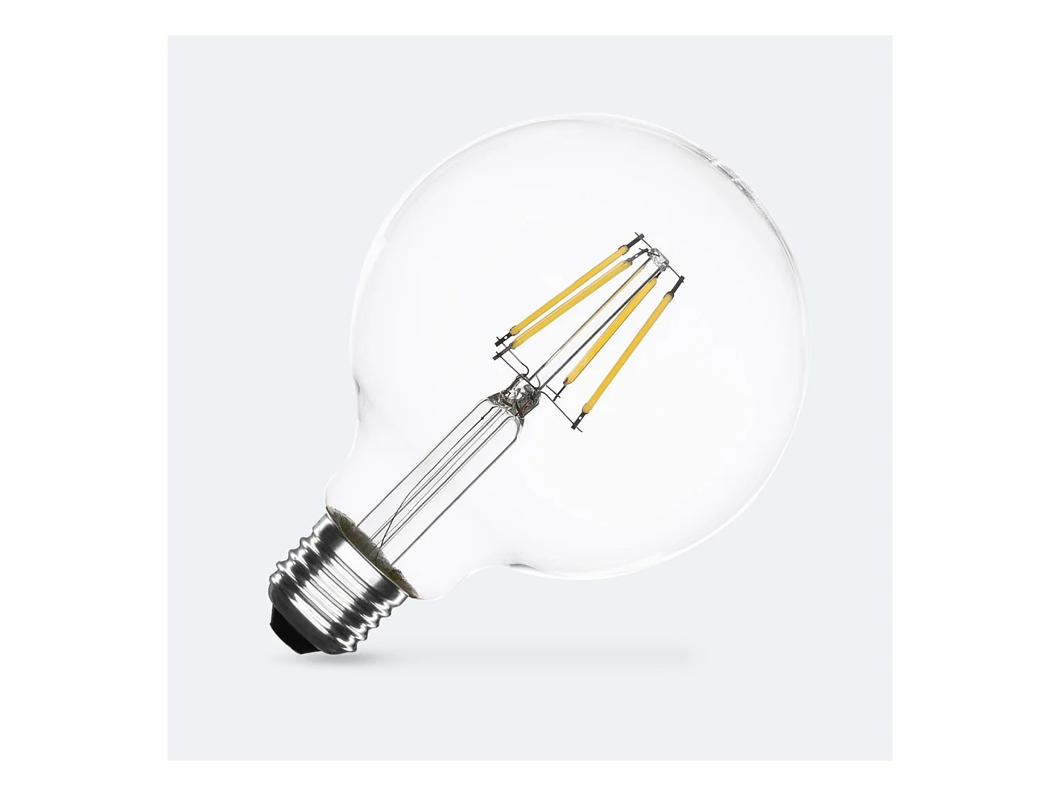 Ampoule LED Filament E27 6W 720 lm Dimmable G95 No Flicker 4000K Blanc neutre