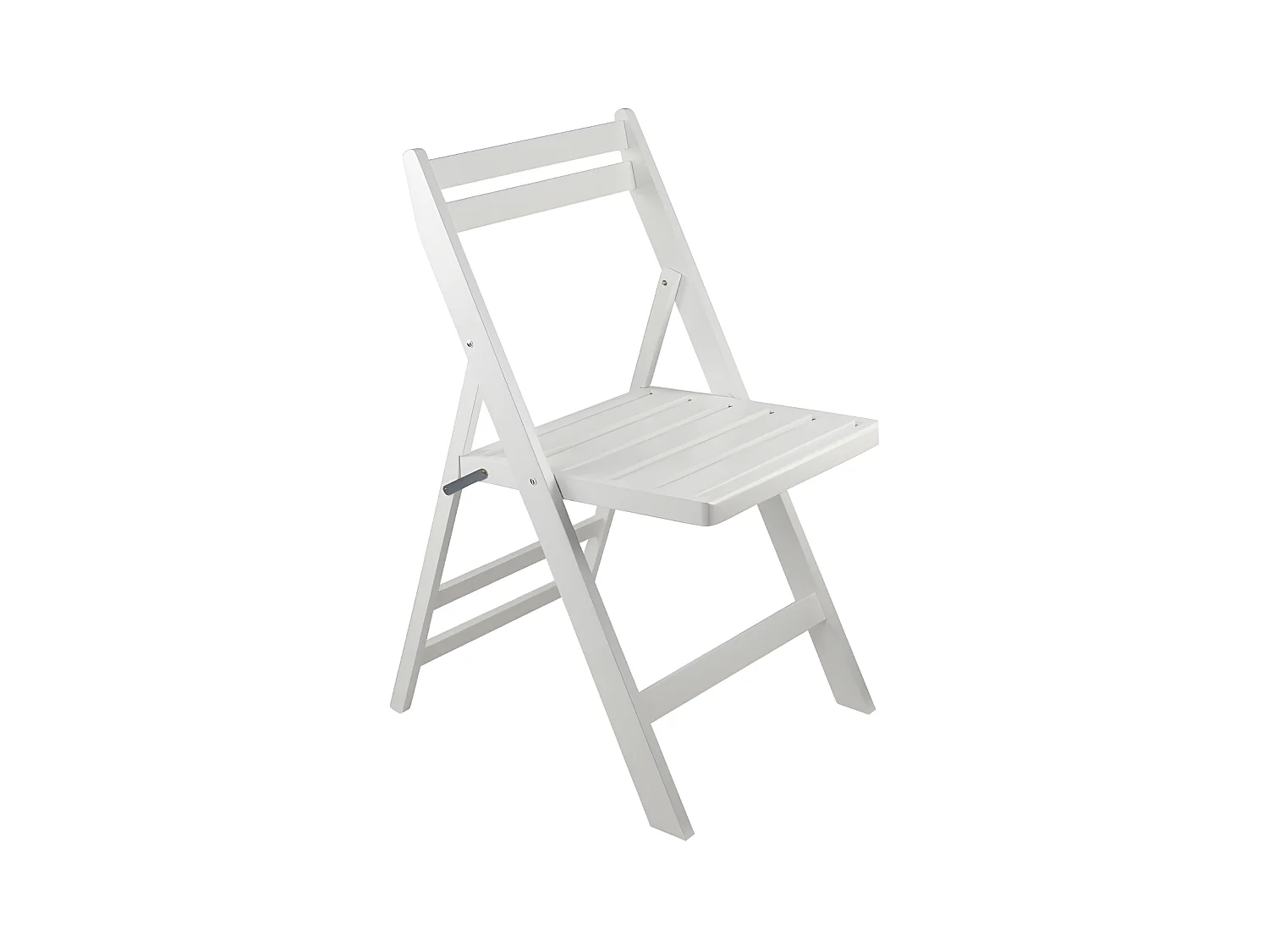 Conjunto de Jardín Plegable Mesa Cuadrada y 2 Sillas Biano Madera de Bambú Blanco 7house