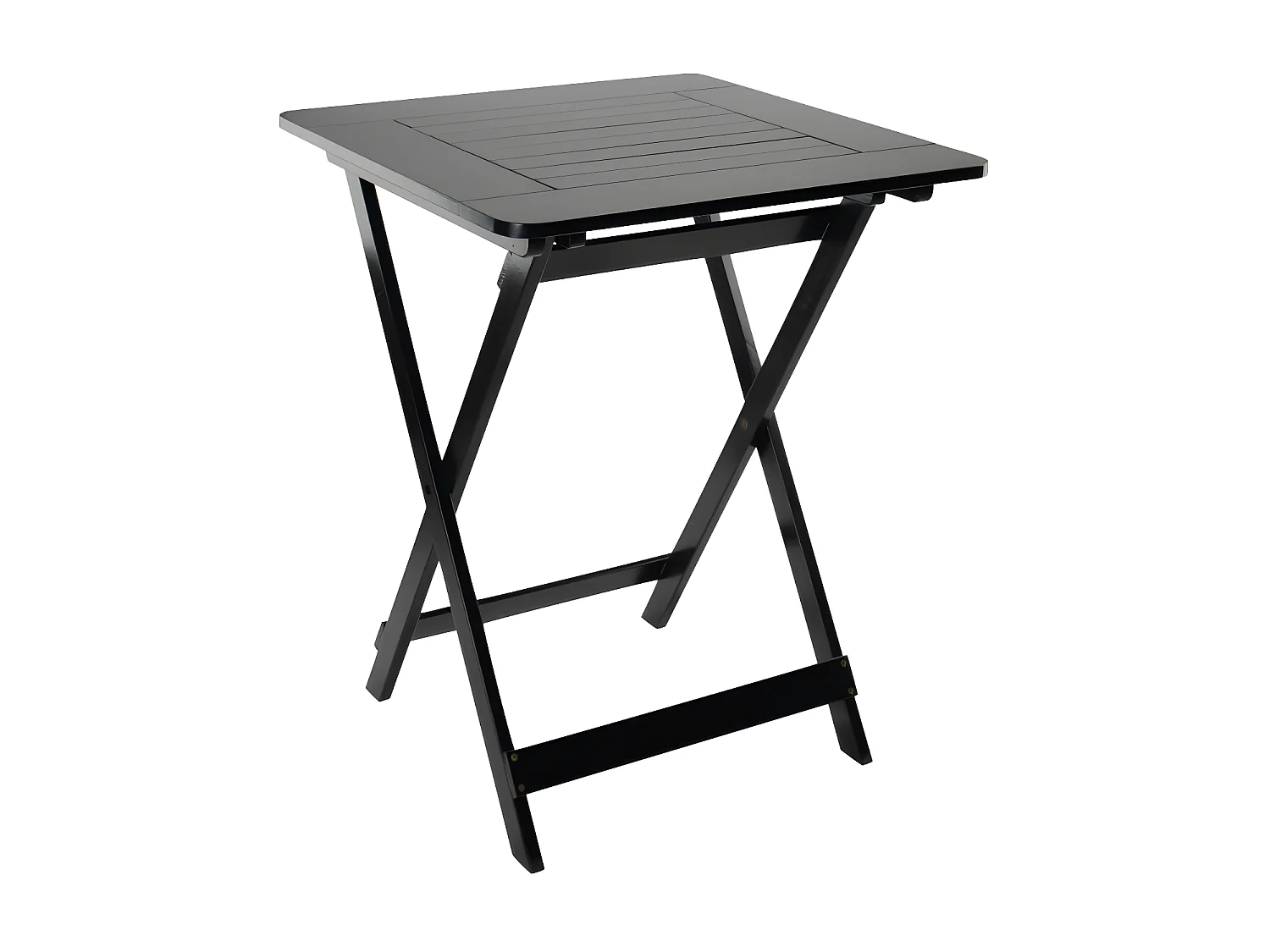 Set da terrazza pieghevole Tavolo quadrato e 2 sedie Biano Bamboo Wood 7house