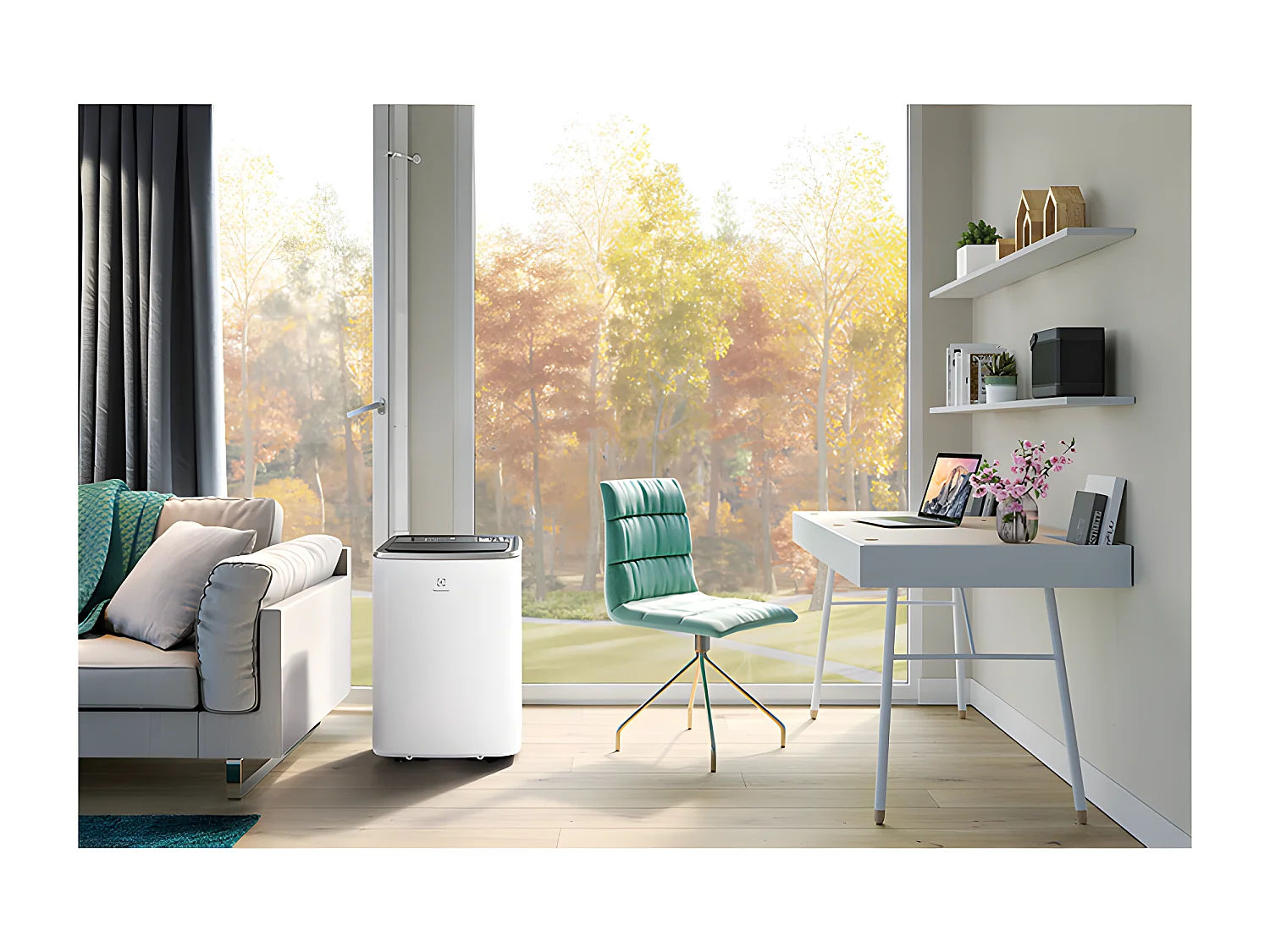 Electrolux EXP26U338CW Condizionatore portatile 64 dB Bianco