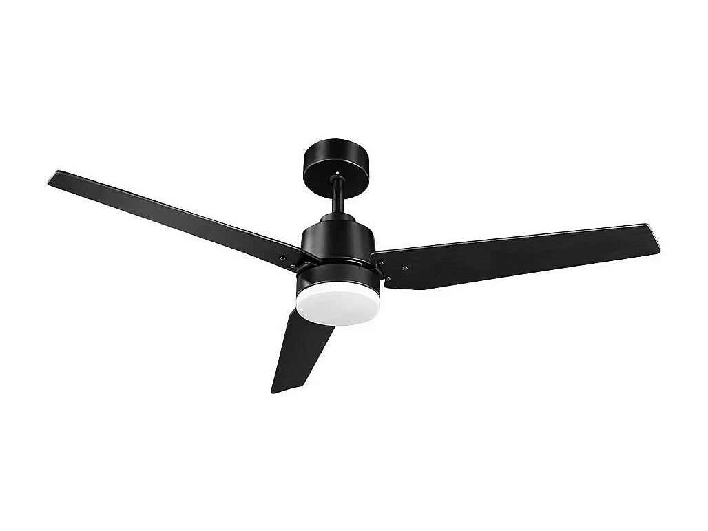 Ventilador Dc Captus Negro Led Temperatura Regulable Control Remoto