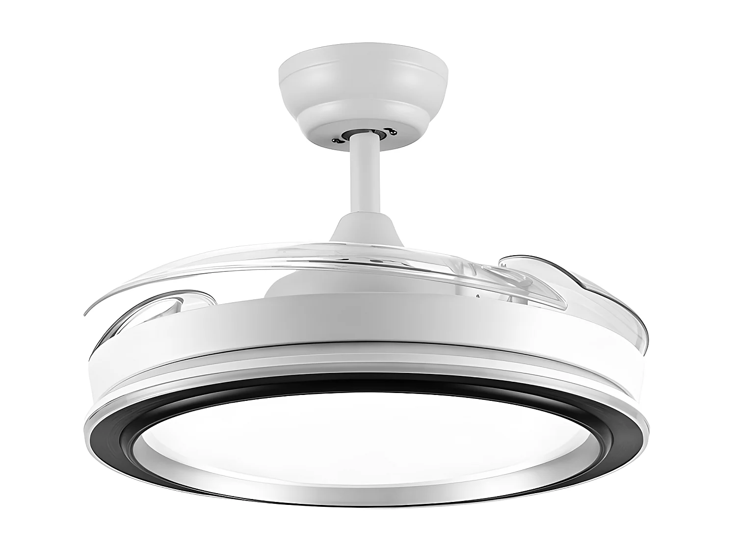 Ventilador Dc Picolo Blanco Led Con Mando A Distancia Y Cct