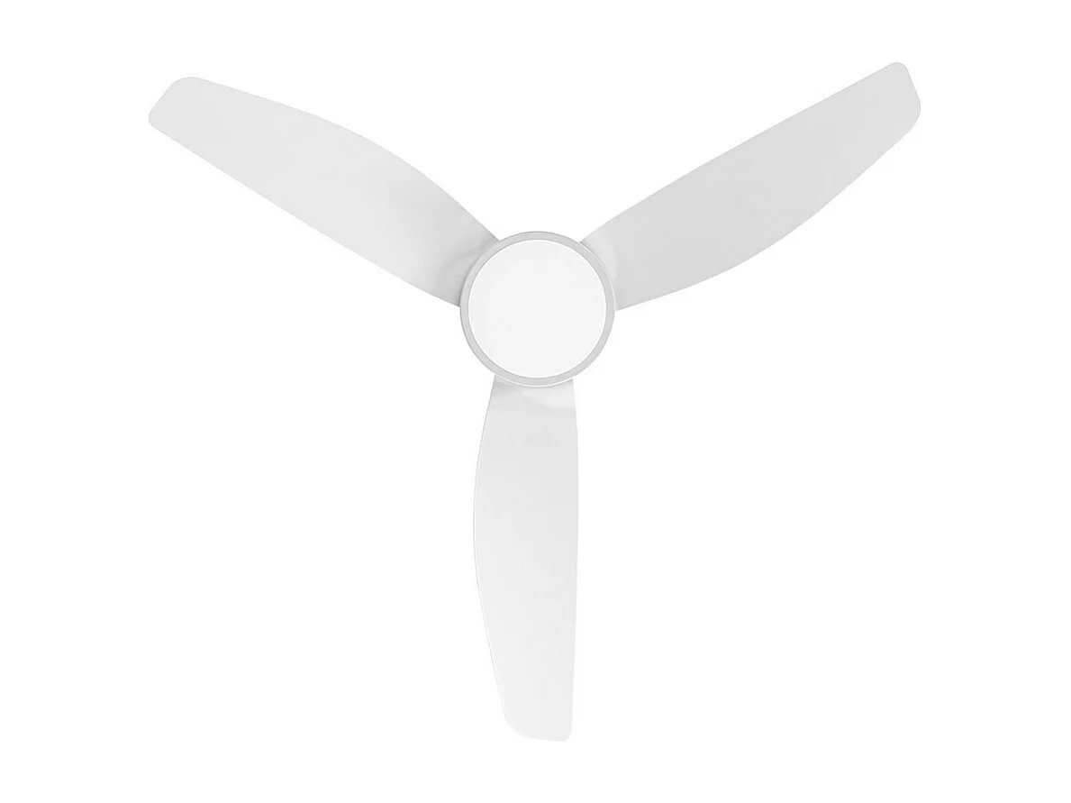 Ventilador Dc Jarama Blanco Led 20w  Con Mando A Distancia