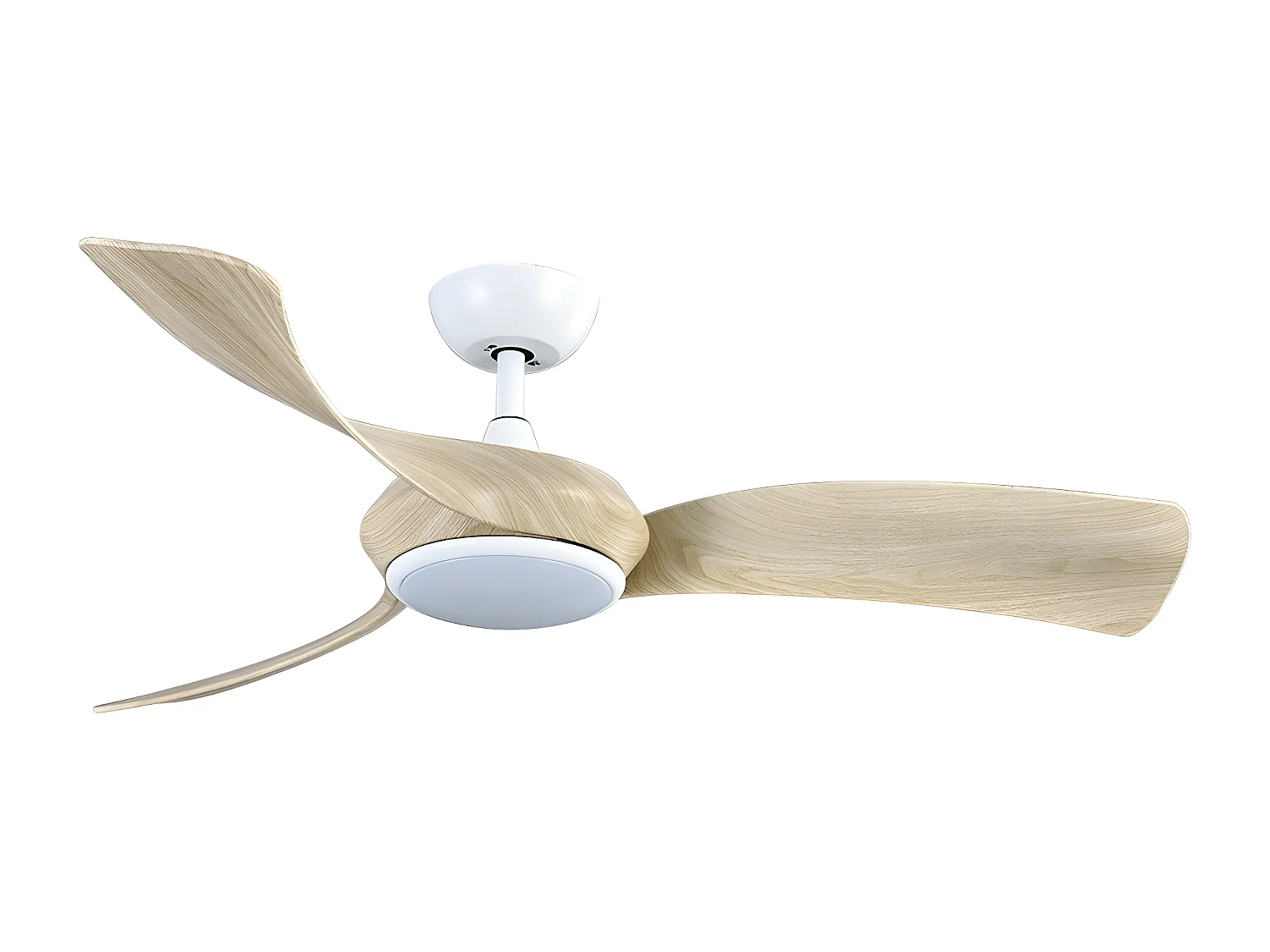 Ventilateur DC écarlate LED blanc intensité FABRILAMPdimmable