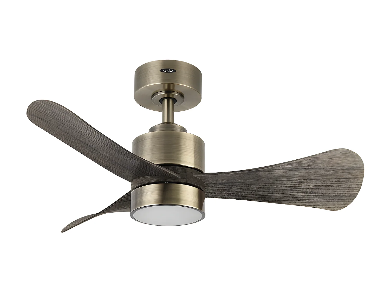 ZEPELIN Gold DC Fan Led 3 Positions Télécommande FABRILAMP