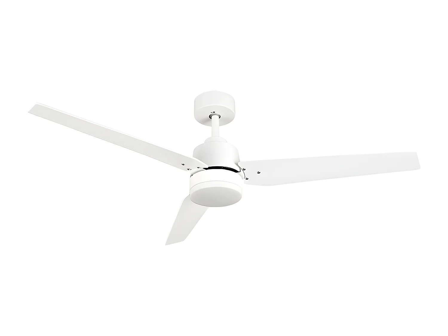 Ventilador Dc Captus Blanco Led Temperatura Regulable Control Remoto