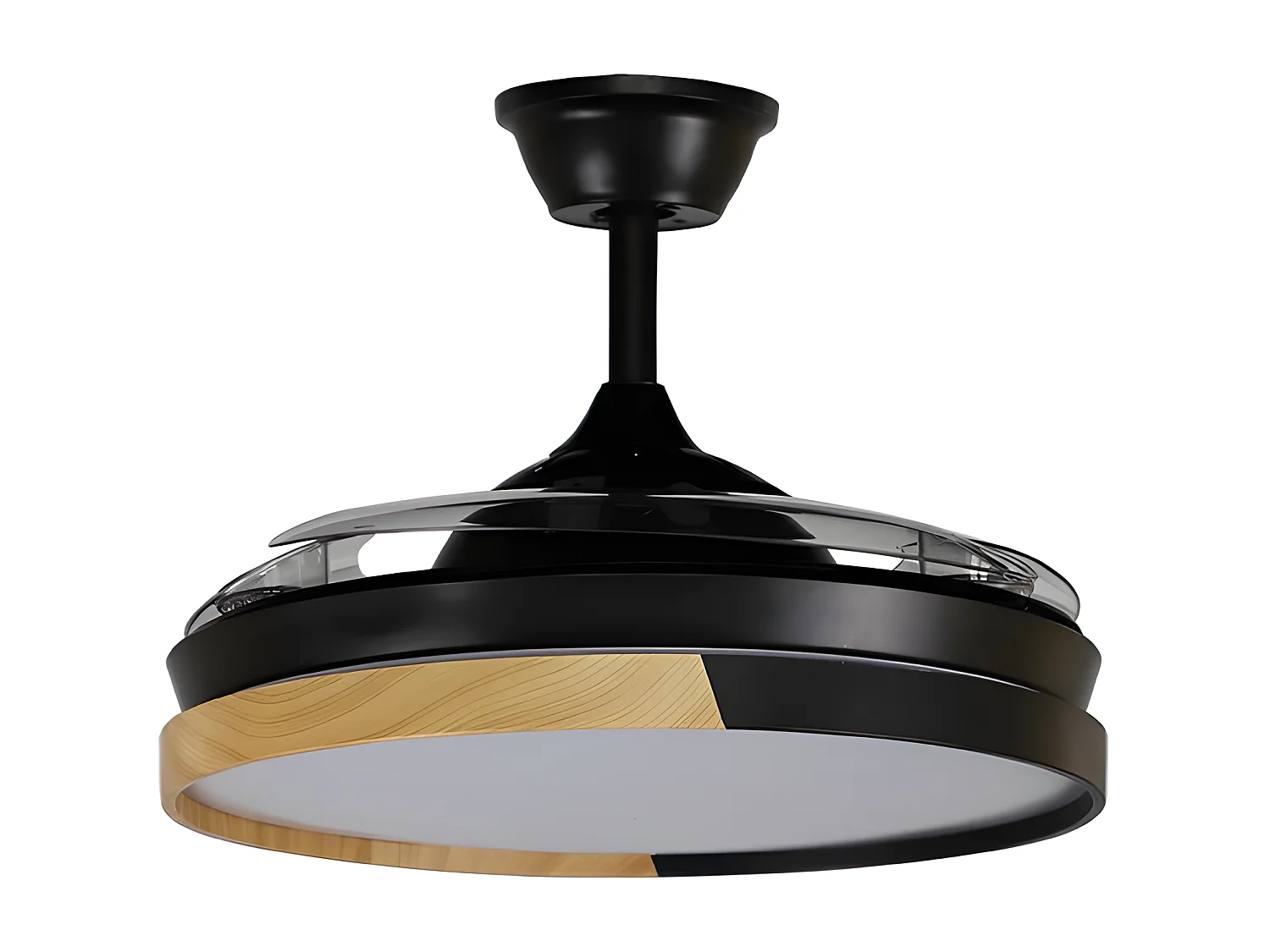 Ventilador Dc Emperador Negro Memoria Color Led  Control Remoto