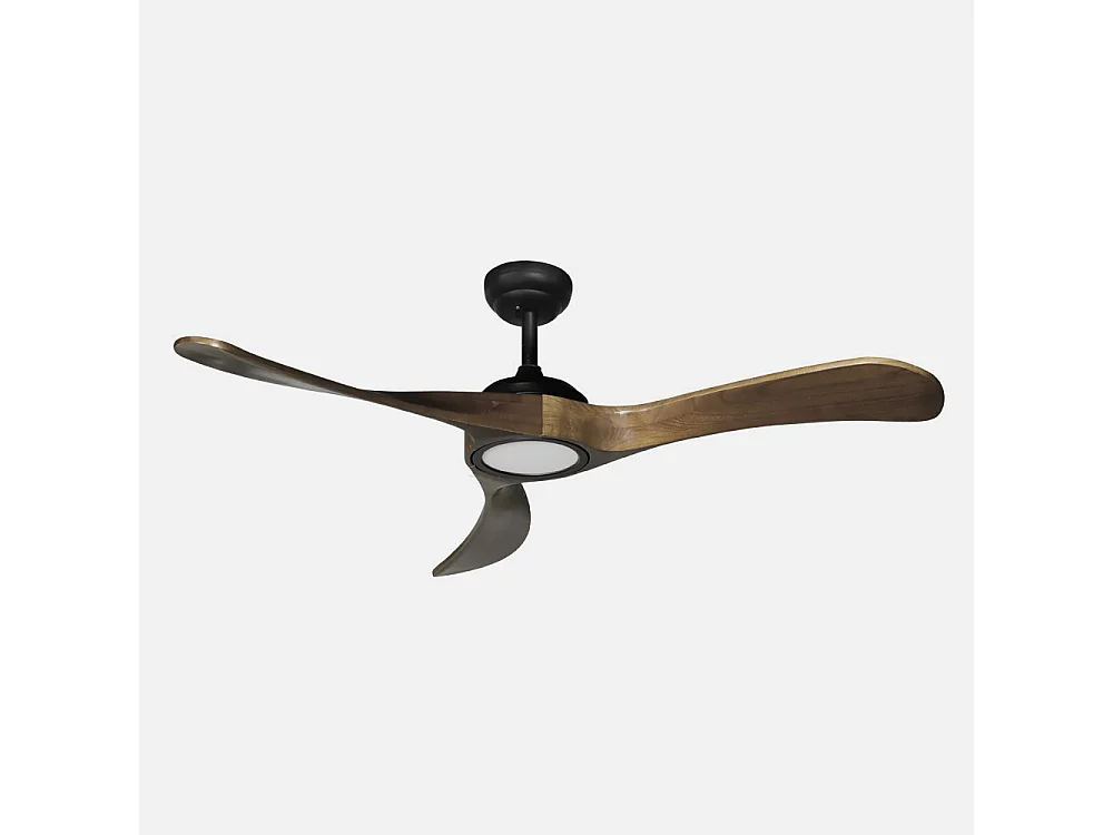 Ventilador Dc Castelo Negro Led Temporizador Memoria Mando Distancia