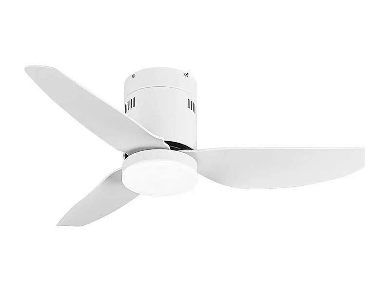 Ventilador Dc Borax  Blanco Led 20w Y Memoria De Color