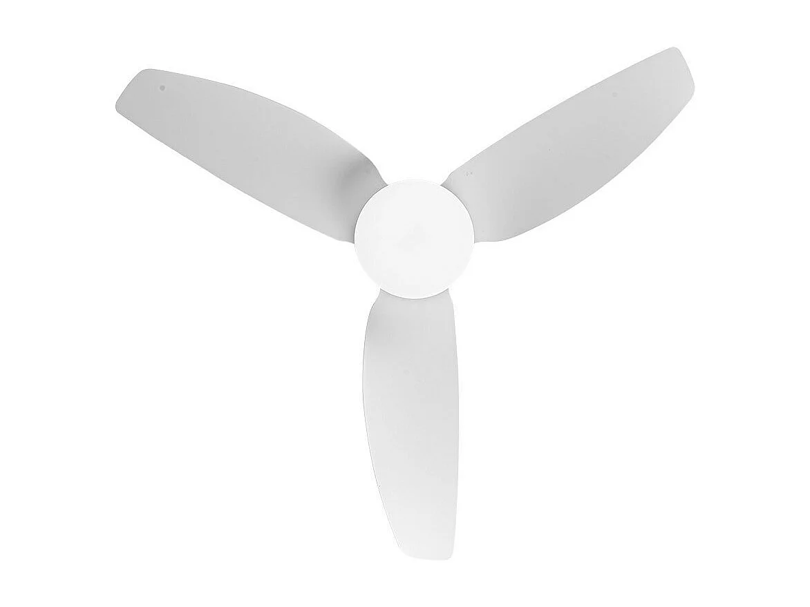 Ventilateur DC LED 20w blanc BORAX et mémoire de couleur FABRILAMP