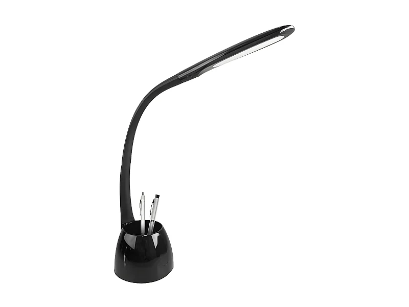 Flexo Cobain Negro 8w 595lm 5000k Tactil Flexible Orientable Portalapices