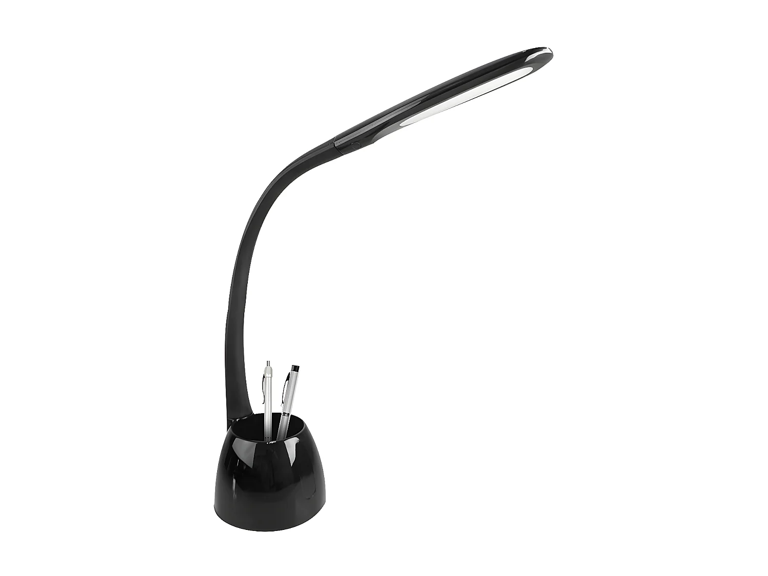 Flexo Cobain Negro 8w 595lm 5000k Tactil Flexible Orientable Portalapices