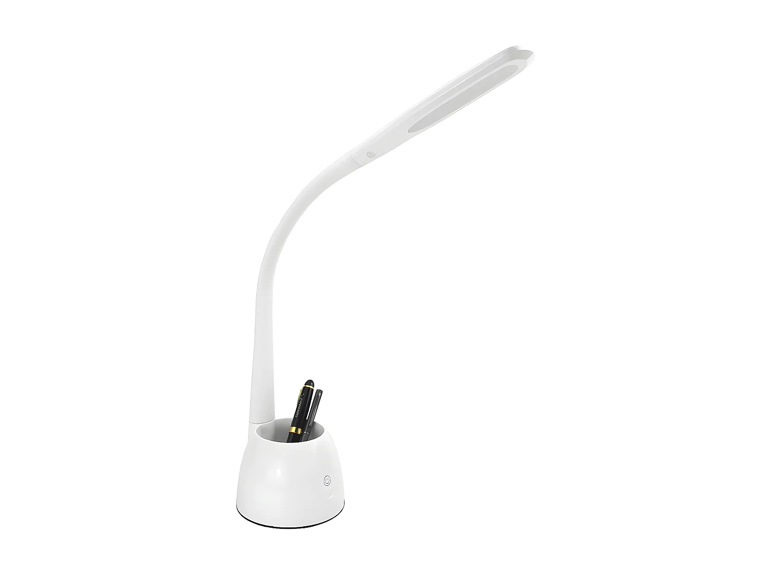 Flexo Cobain Blanco 8w 595lm 5000k Tactil Flexible Y Orientable Portalapices