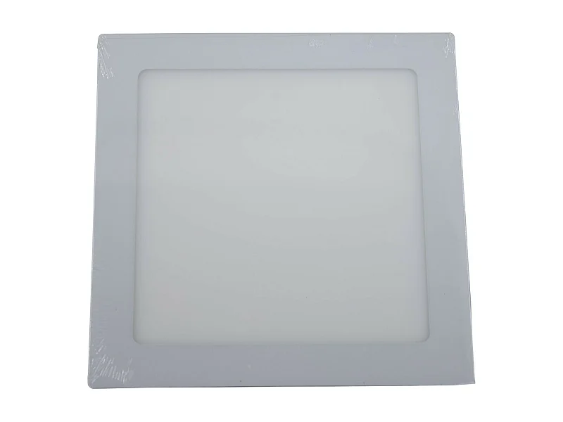 Downlight LED Quadrato Ultrasottile 15W 1100lm 22,5x22,5cm 4000K Grigio 25000H Primer Leader