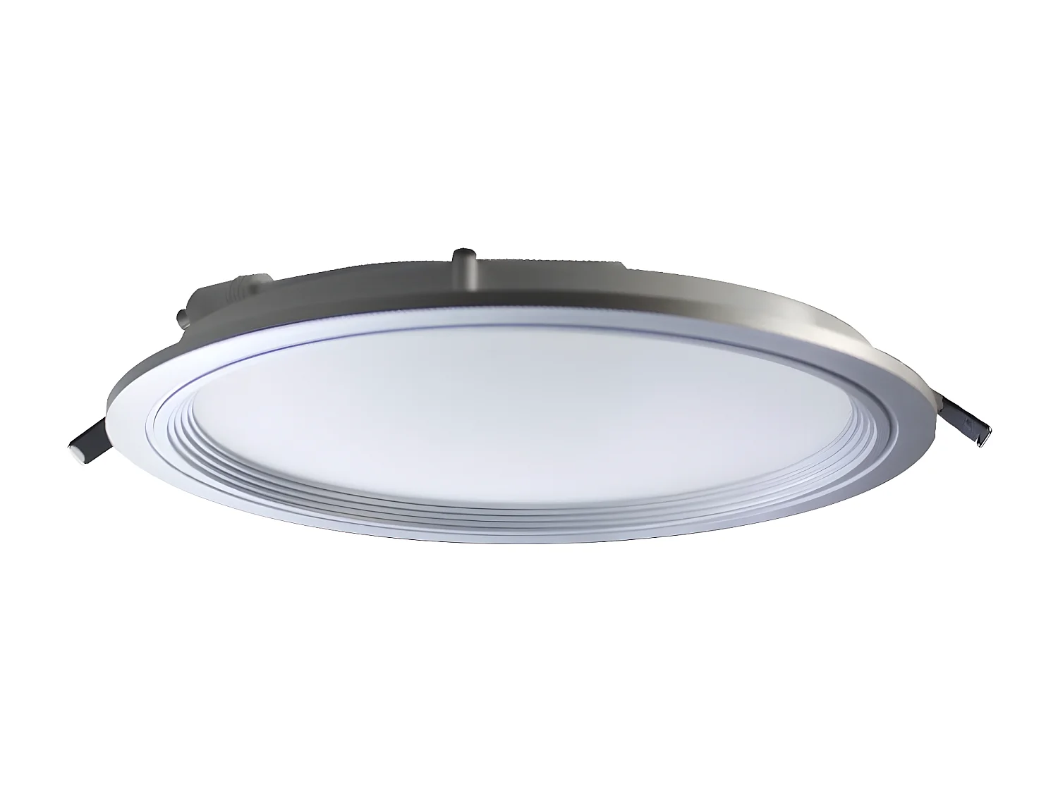 Downlight LED Ultraslim Empotrable Redondo 15W 1100lm Ø20,5cm 4000K Aluminio 1Primer Leader