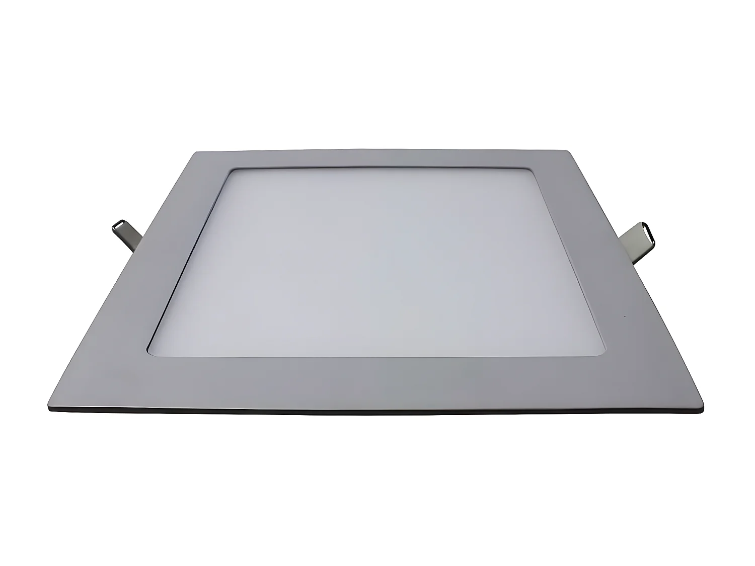 Downlight LED Ultraslim Empotrable Cuadrado 15W 1100lm 20,5x20,5cm 4000K Aluminio 7hSevenOn