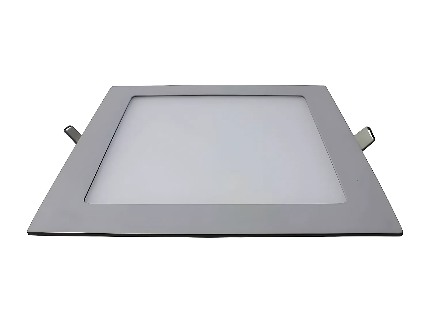 Downlight LED Ultraslim Empotrable Cuadrado 15W 1100lm 20.5x20.5cm 4000K Aluminio 7hSevenOn LED