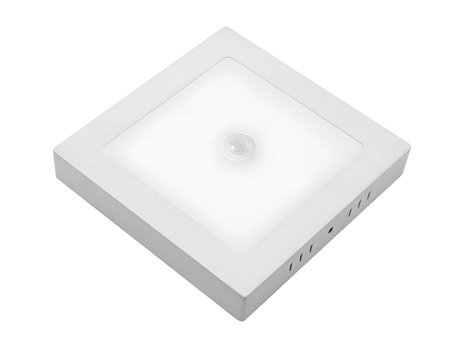Downlight De Superficie Modelo Onix Blanco Led 18w Con Sensor Movimiento