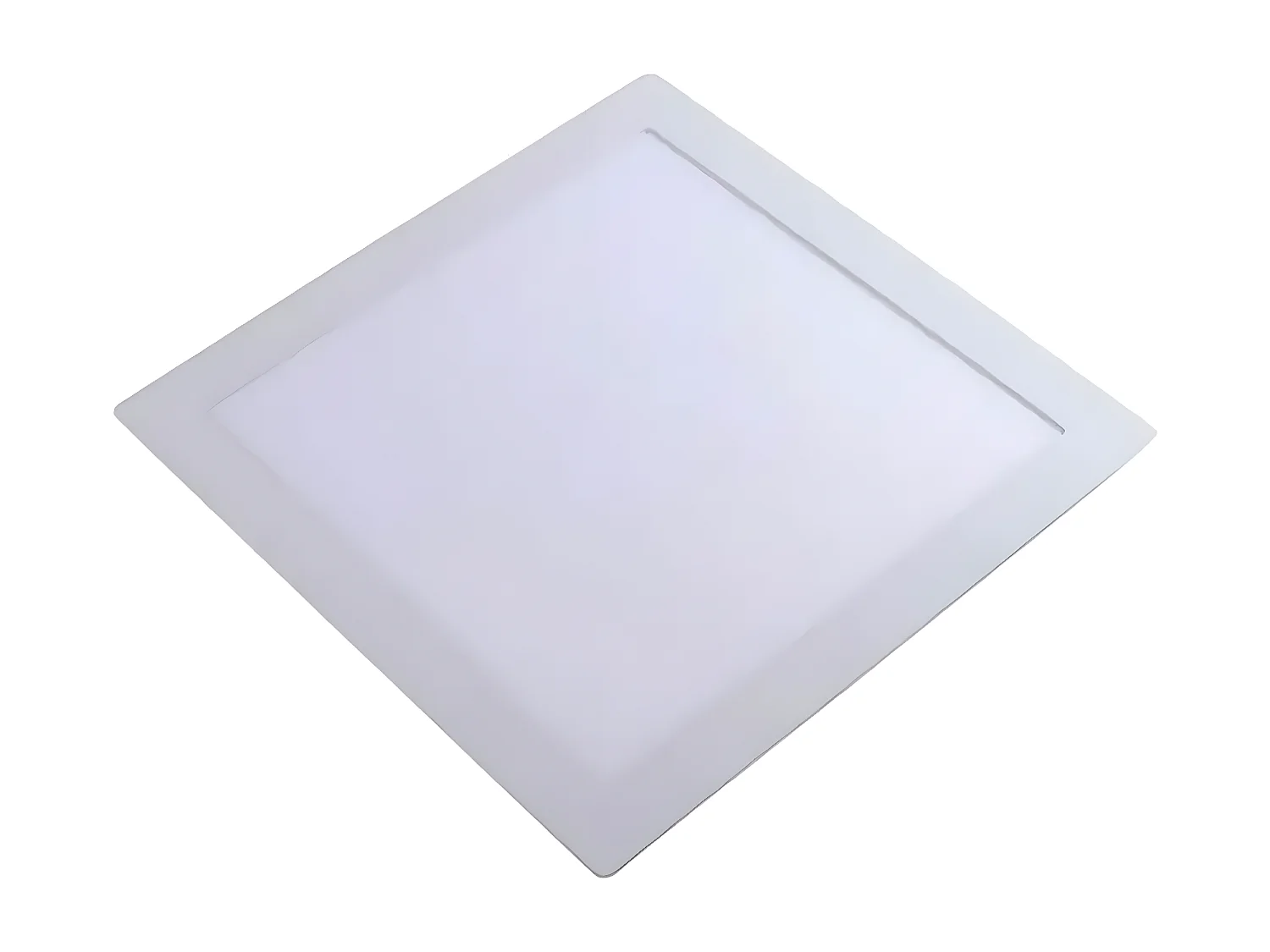 Downlight LED Ultraslim Cuadrado 26W 2400lm 22.5x22.5cm 4000K Gris 25000H Primer Leader