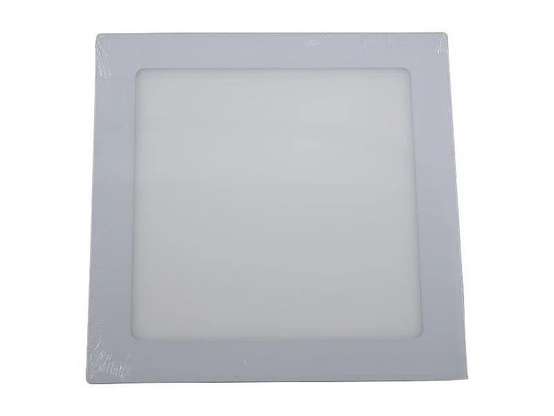 Downlight LED Quadrato Ultrasottile 26W 2400lm 22,5x22,5cm 4000K Grigio 25000H Primer Leader