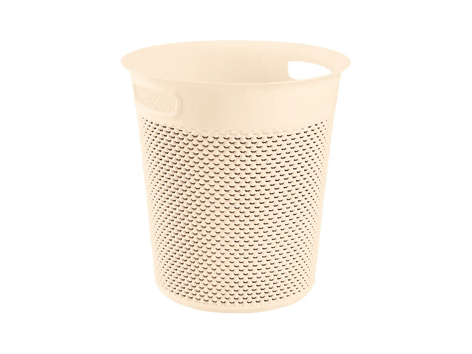 Cesta Mediana Redonda 12 Litros Beige 7house