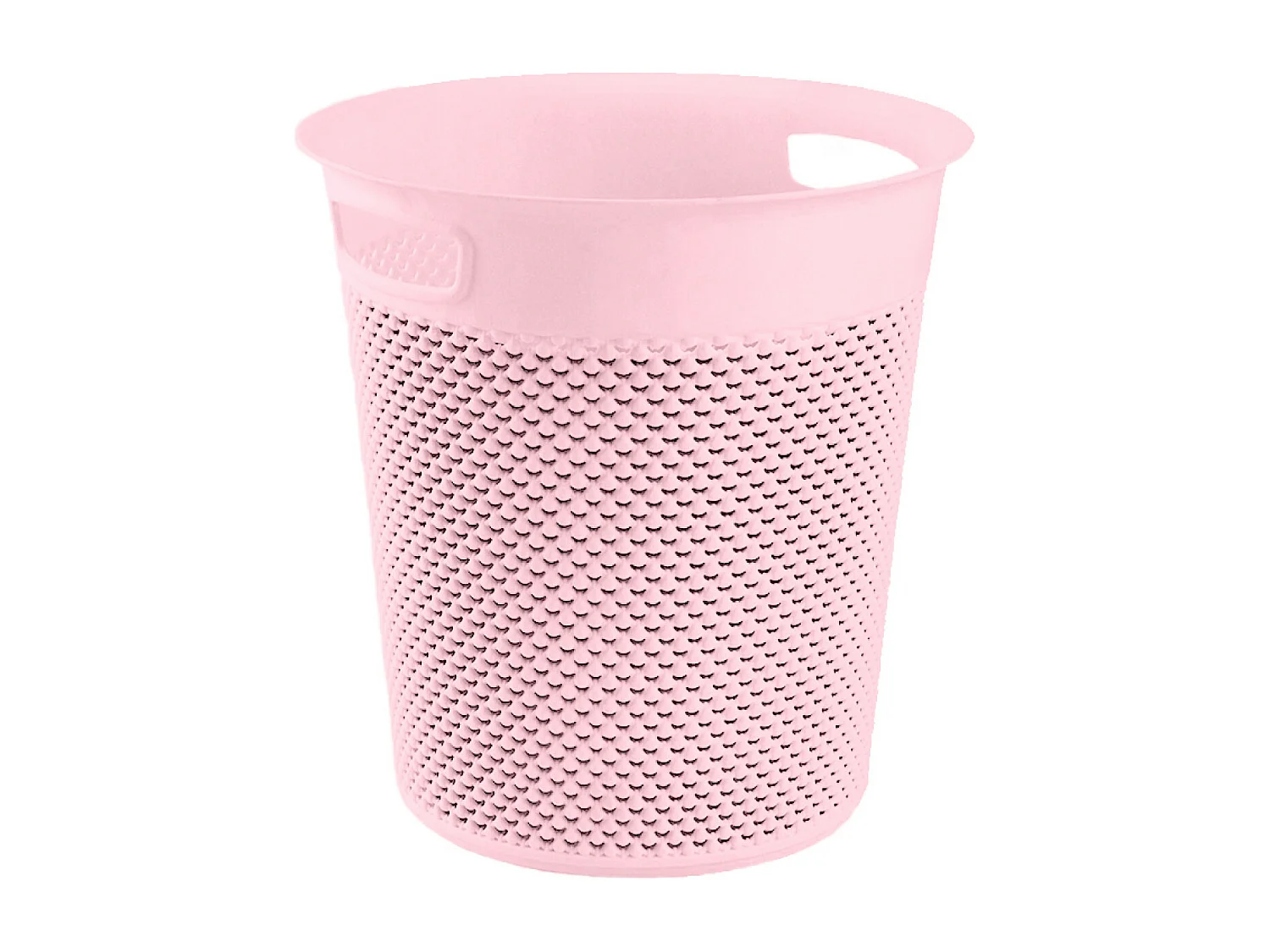 Cesta Mediana Redonda 12 Litros Rosa 7house