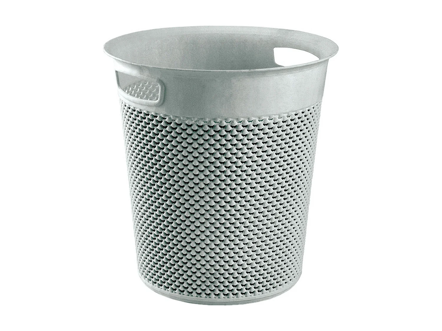 Cesta Mediana Redonda 12 Litros Gris 7house