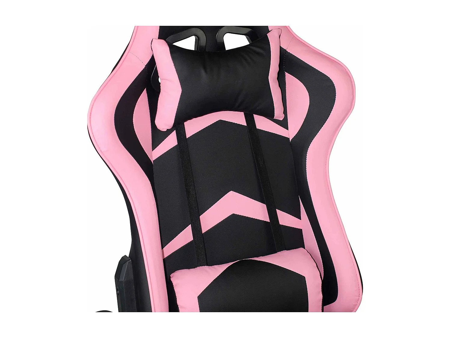 Chaise de jeu Titan 71x70,5x136cm noir/rose Thinia Home