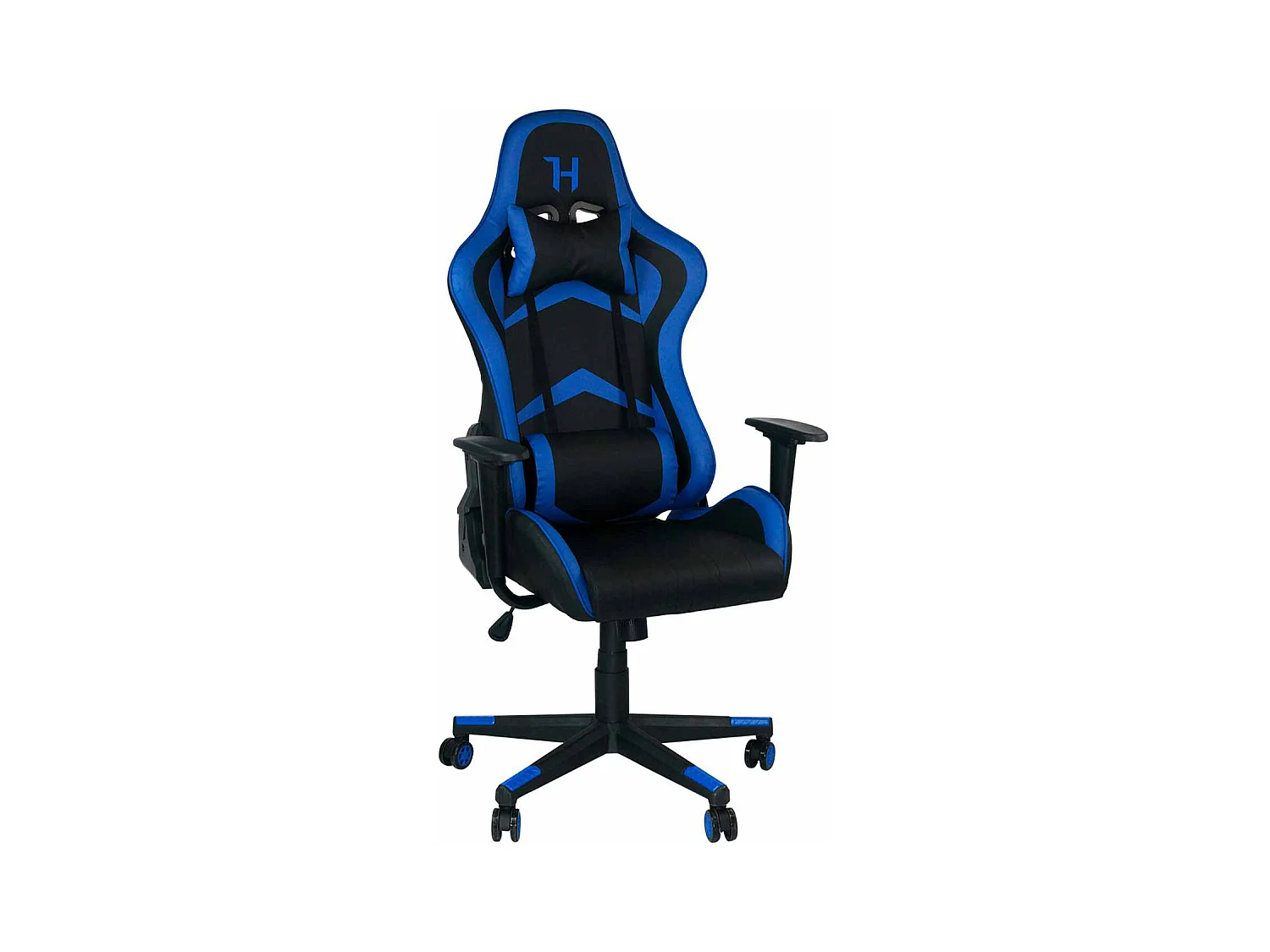 Silla Gaming Titán 71x70.5x136cm Negro/Azul Thinia Home